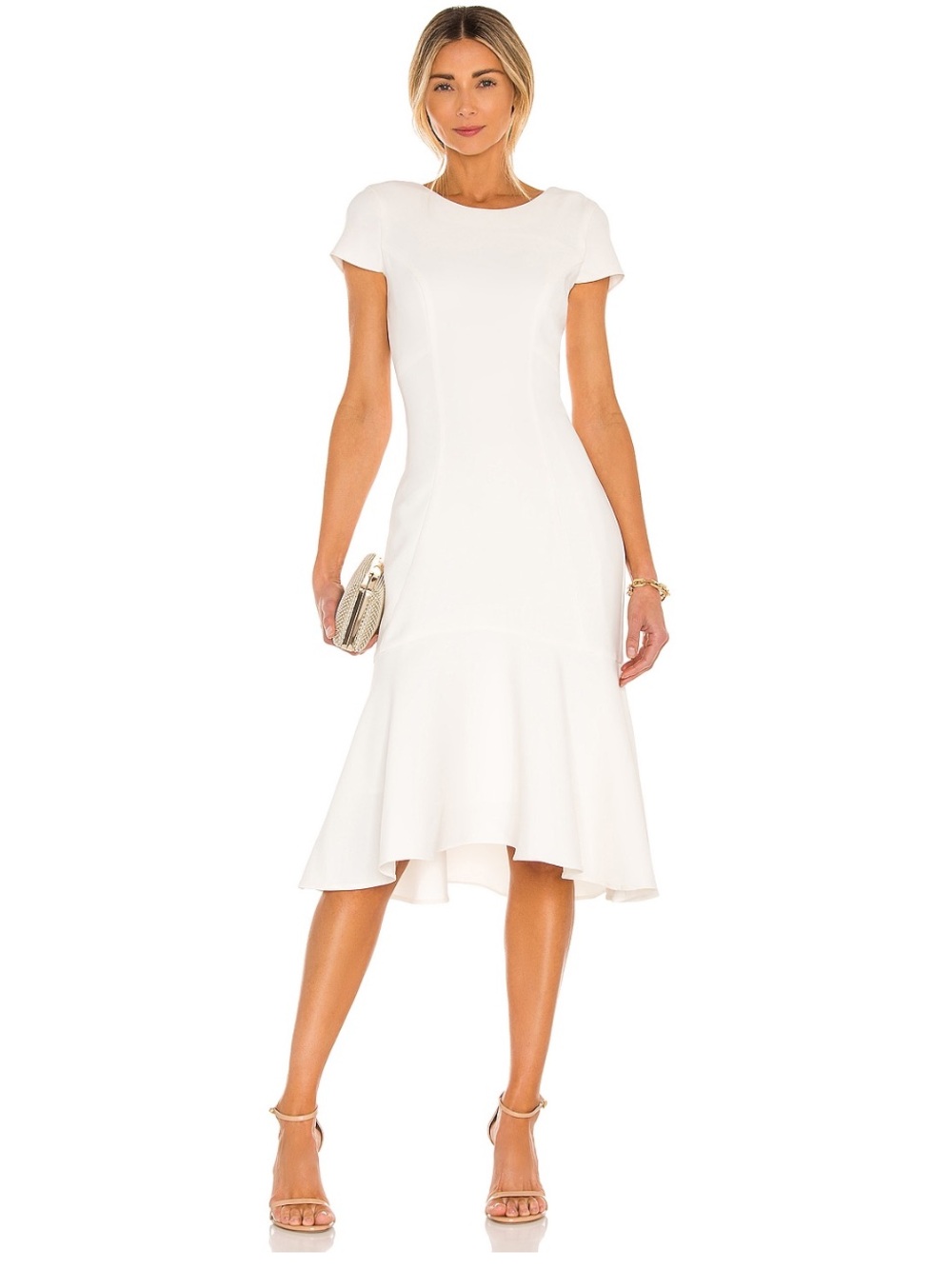 Amanda Uprichard Evalina Dress Ivory – Like New